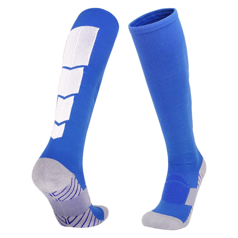 factory New hot design polyester nylon socks Custom logo soccer sport Football grip Socks long