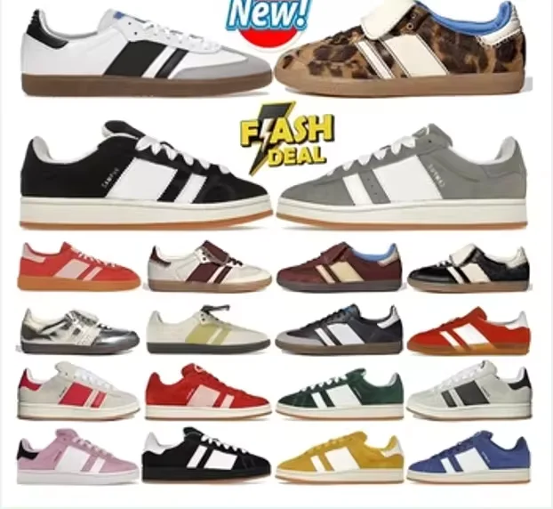 Samba Vegan White Og Shoes Samba Women Walking Style Sneaker Original Samba Sneakers