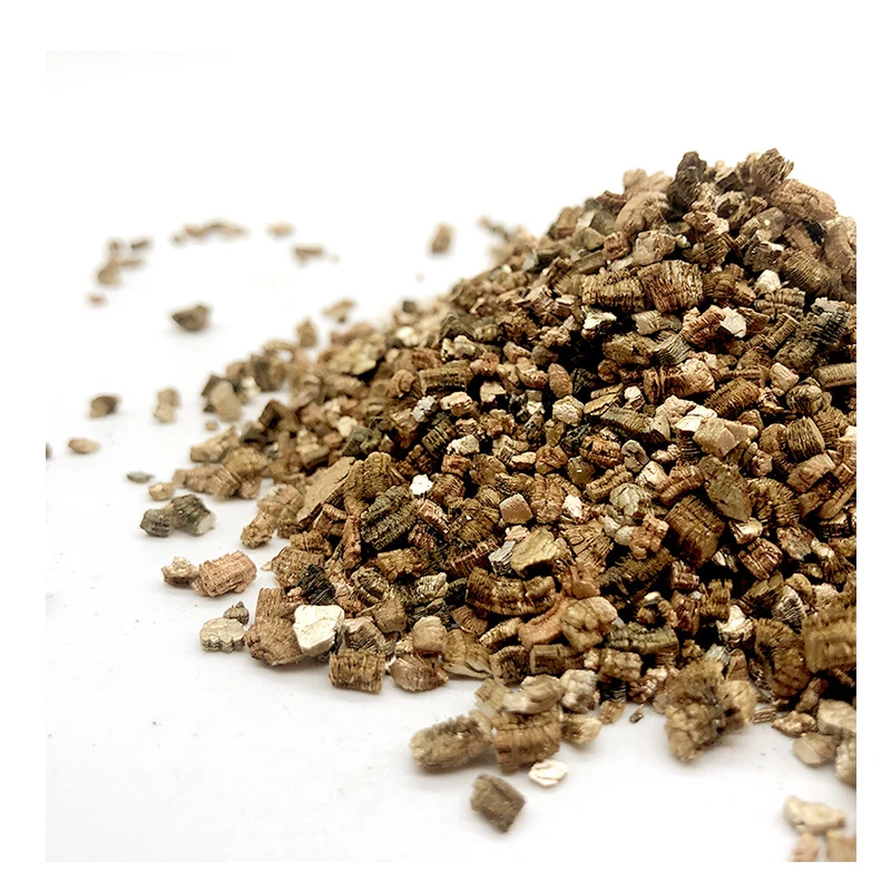 Wholesale price good quality golden natural expand silvery vermiculite