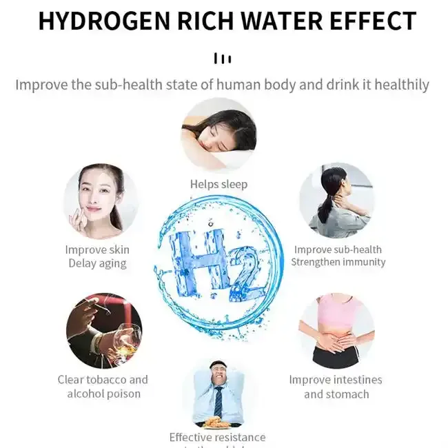 Smart freestanding water dispensers multi-purpose hydrogen water dispenser