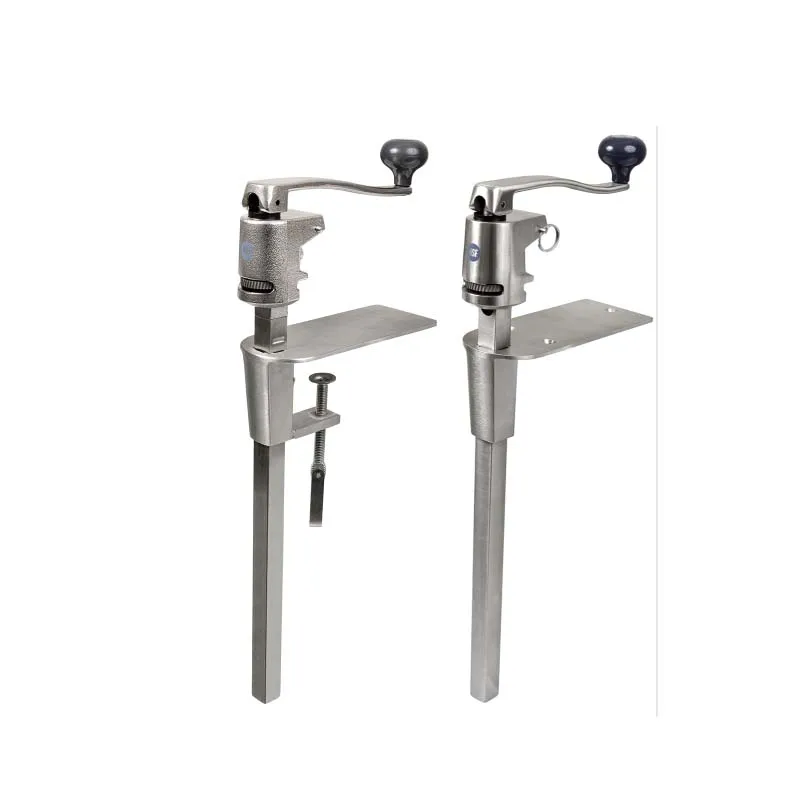 Restaurant Desk Style Can Opener Table Mount Manual Commercial Bottle Tin Opener industrial tin opener