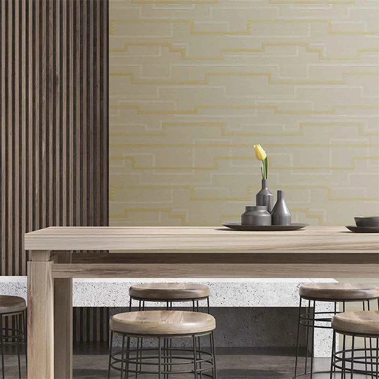 Commercial Wallpaper Household Bedroom Decor High Quality Vinyl PVC Wallpapers for Hotels