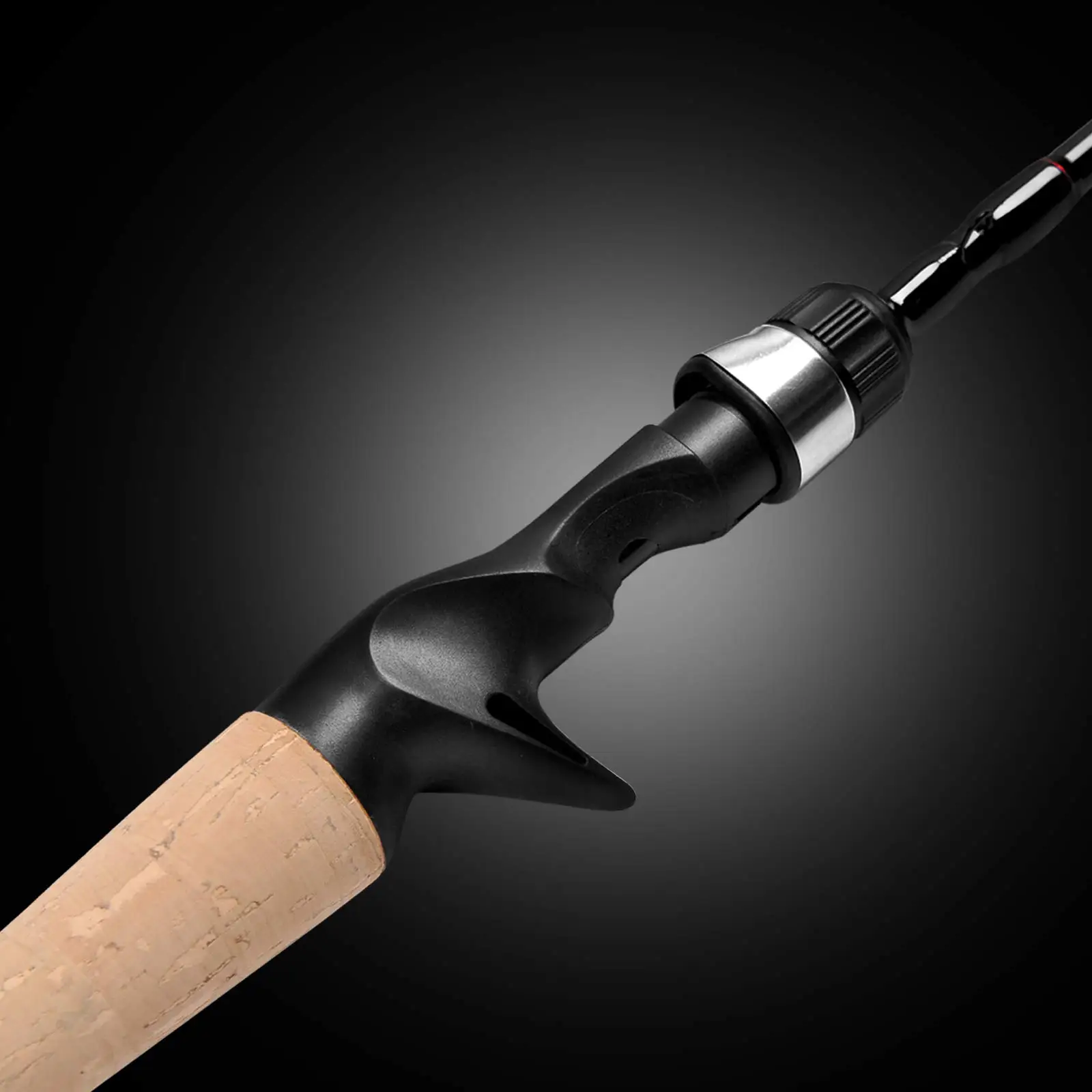 Wholesale custom 4 Section ultralight travel portable carbon fiber baitcasting adjustable length fishing rod retract pole