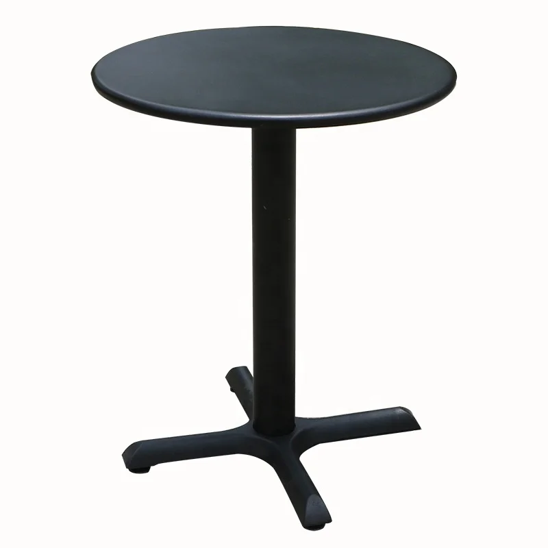 Cafe Store Table stainless steel outdoor table Metal  Modern Solid Table Base For Furniture