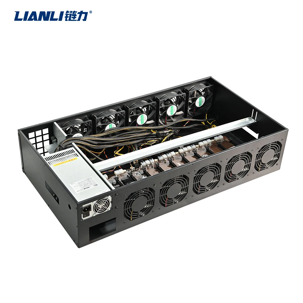 Корпус 12 gpu для графической карты gpu rtx 2080 ti gtx 1080 ti 3080 3090 3070 12 gpu Корпус Корпуса для сервера