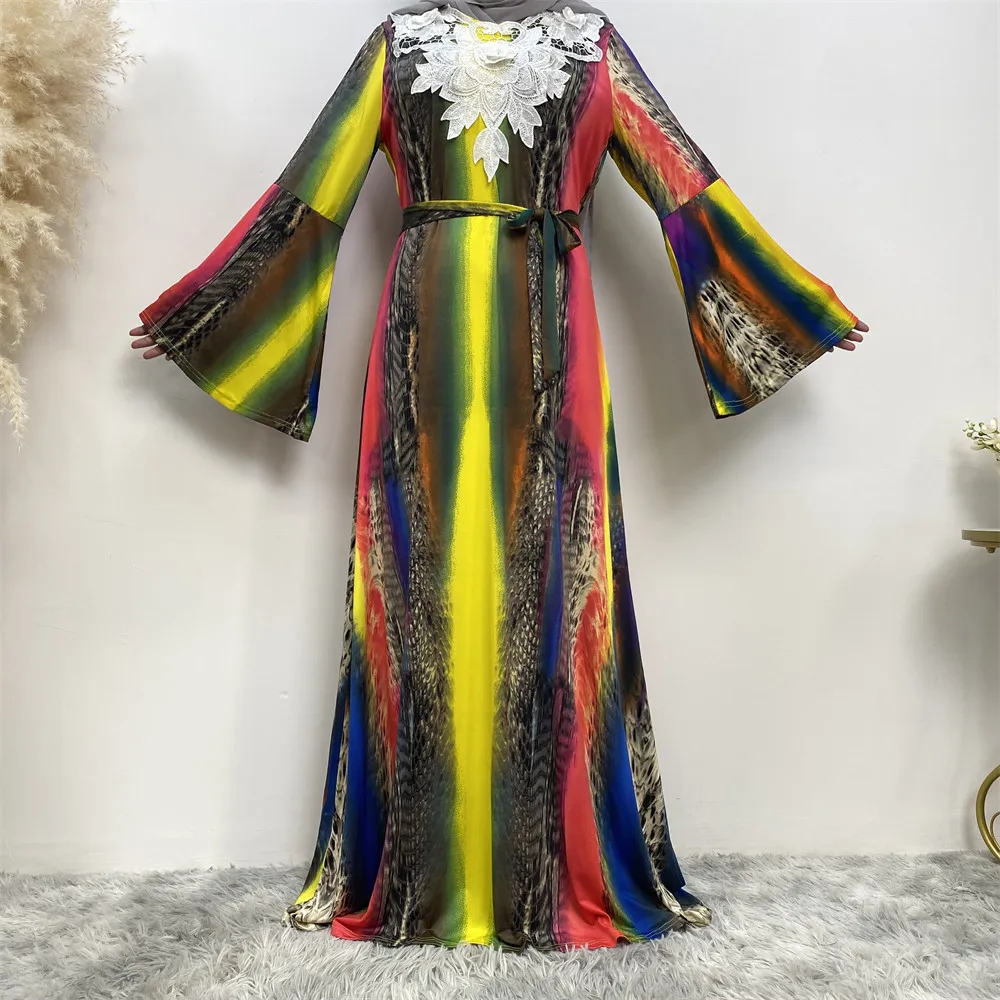 Wholesale New Arrival Remanda Muslim Women Clothing plus size women abaya Dubai Kaftan Casual dress