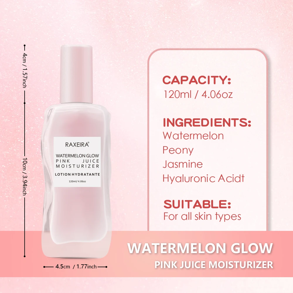Hot Sale Face Cream Private Label Skin Care Cream Skin Repair Moisturizing Facial Watermelon Glow Pink Juice Face Cream