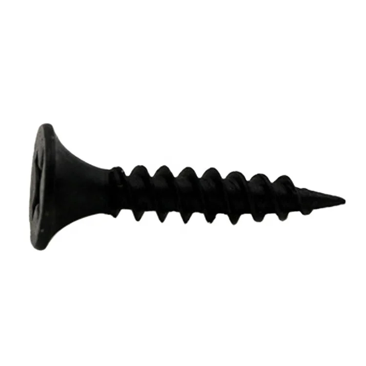 
Self Tapping Standard Black Phillips Bugle Head Drywall Screws 