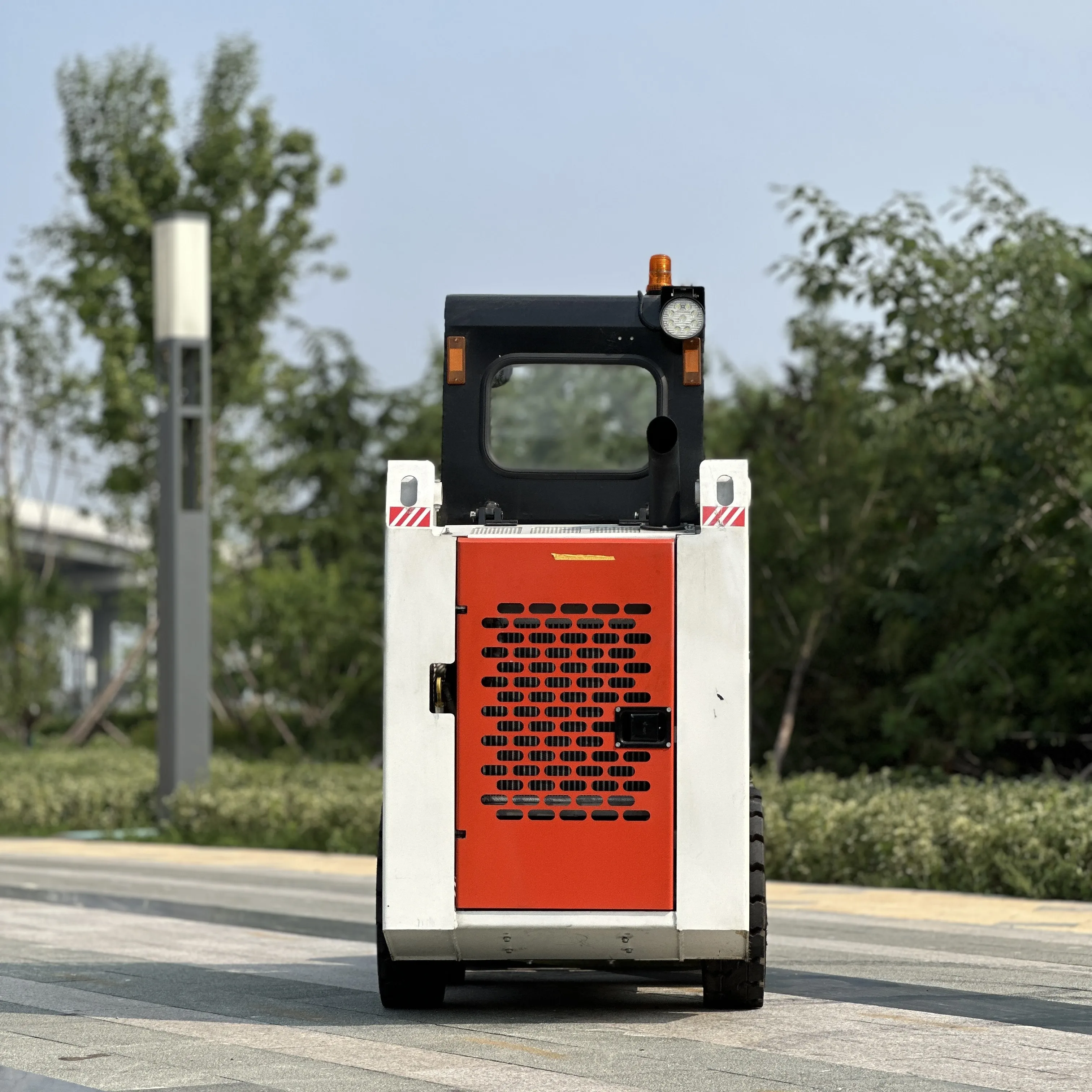 Ce Epa Mini Skid Steer Loader Backhoe Loader With Twin Cylinder Engine Free Shipping Crawler Loader