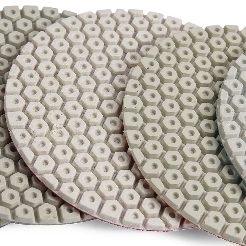 Wholesale Marble Diamond Dry Wet Granite 3 Step Polishing Pads