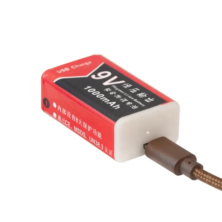 14300 CR-P2 9V USB 1000mAh литий-ионный