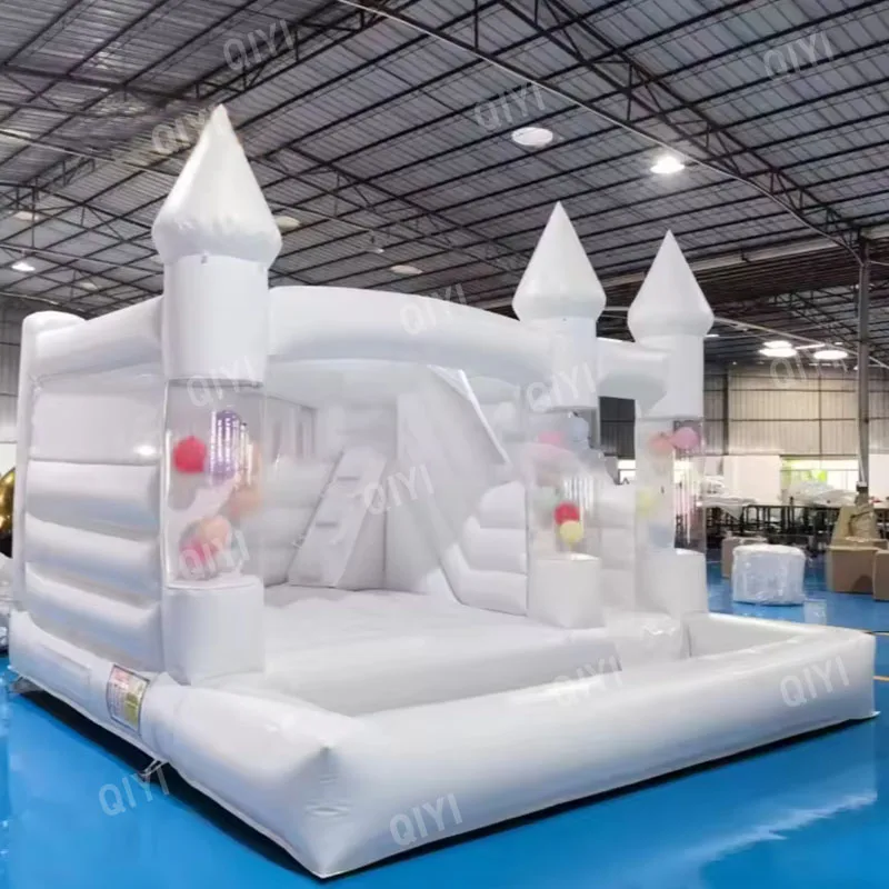 Factory Customized Commercial Grade House Beautiful Inflatable Floating Trampoline for Kids