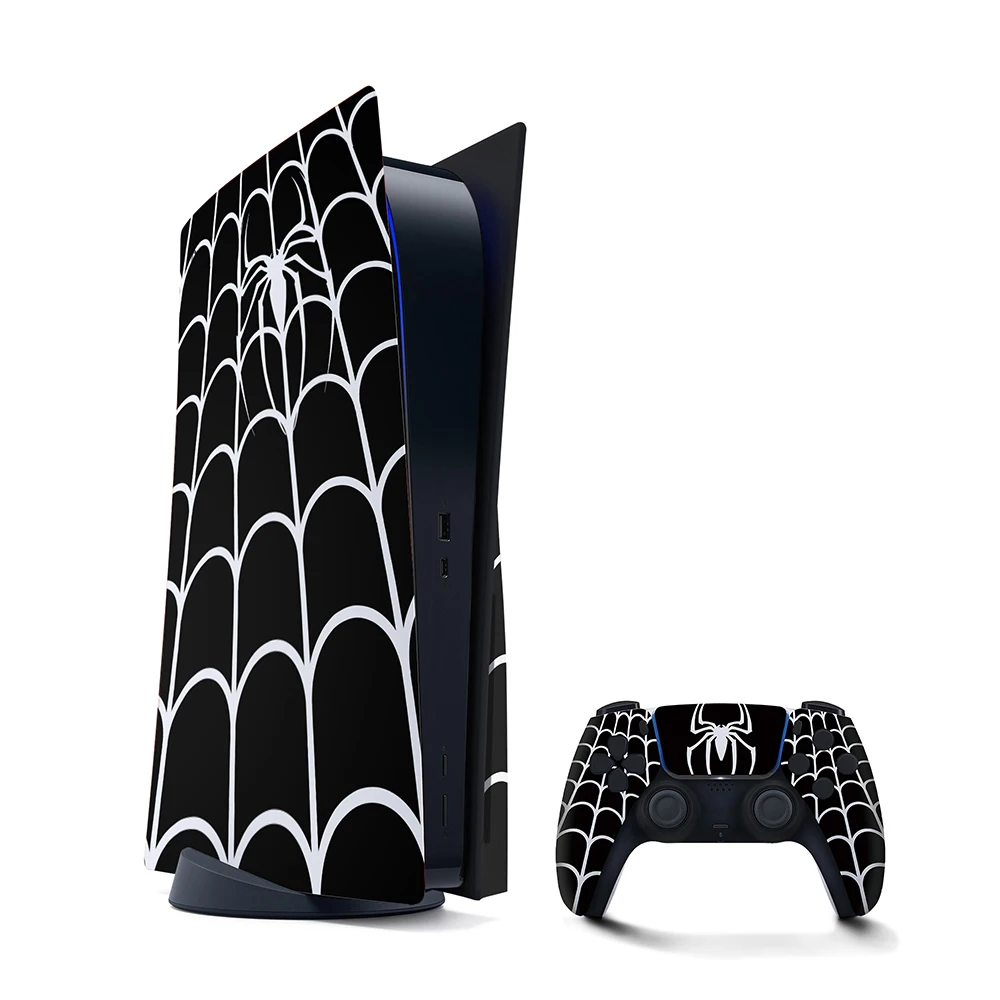 DIY Чехлы для панелей с пауком и узором на заказ PS5 Playstation5 чехлы