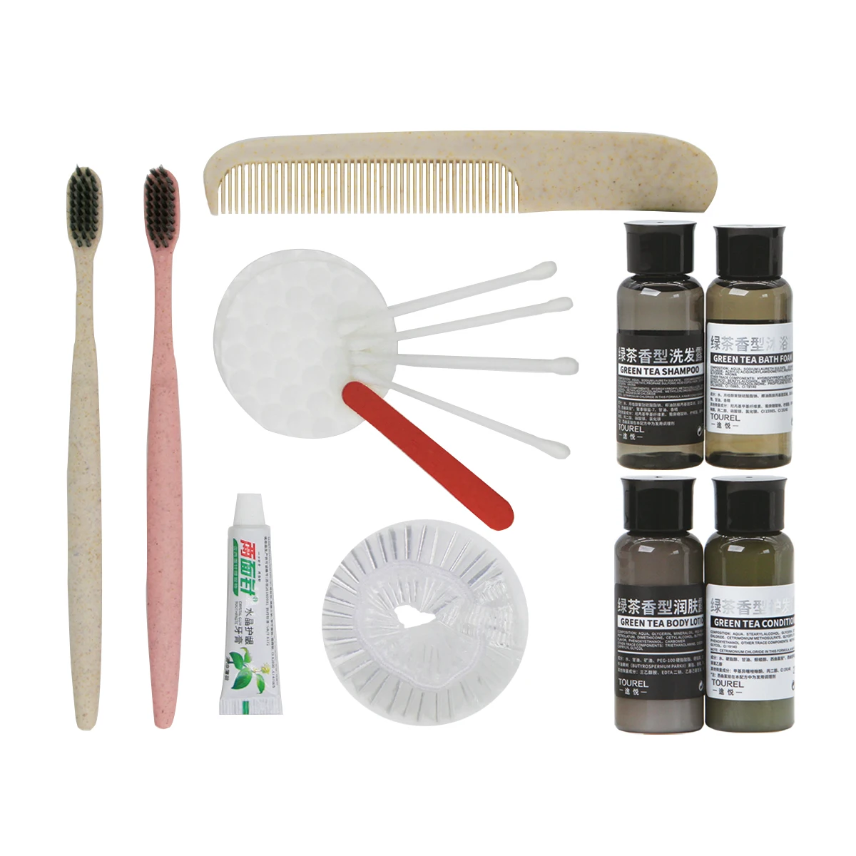 Airbnb premium 30 ml printed hotel room amenities manufacturer in china