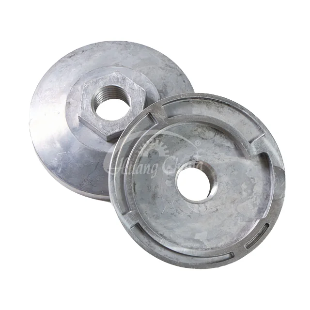 5 Inch 5/18-11 Diamond Abrasive Aluminum Liner Pad Polishing Worm Gear Lock Backing Disc Hard