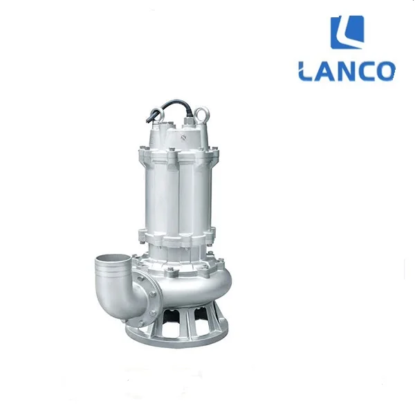 Non Blocking Vertical Submersible Pump Motor High Pressure Submersible Deep Well Water Pump