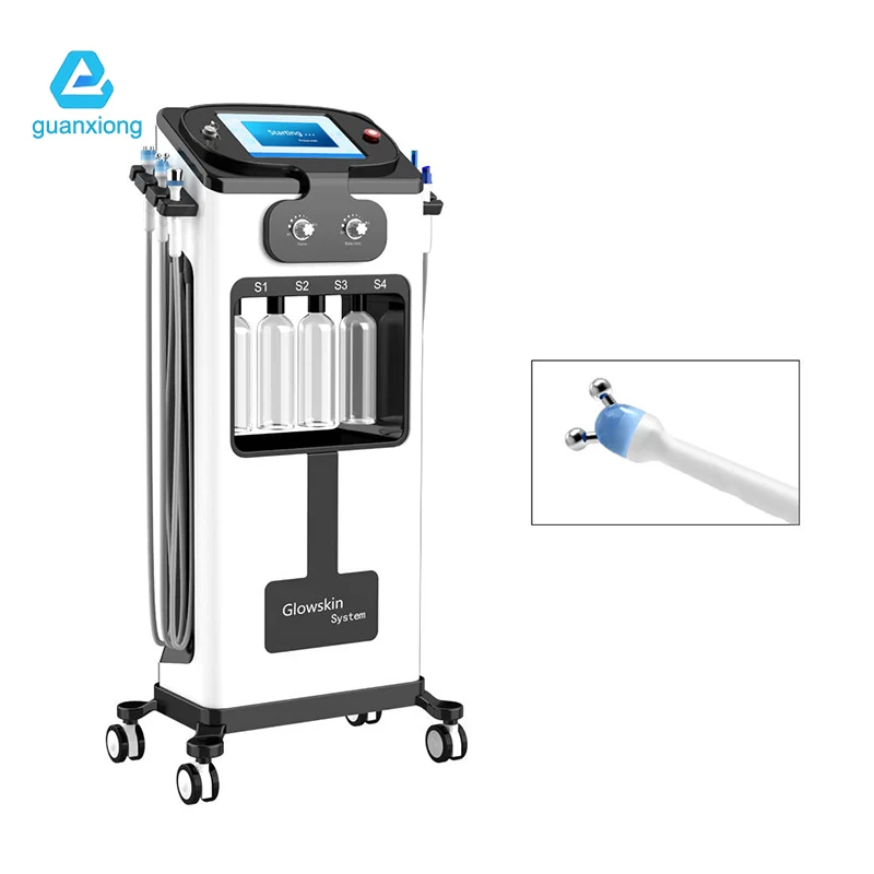 Hot Selling Face Rf Beauty Machine 6 In 1 Water Light Spa Salon Beauty Clean Equipment