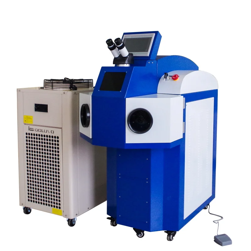200W 300W CCD Camera Microscope YAG Jewelry Laser Welding Machine for Gold Silver Copper Alloys