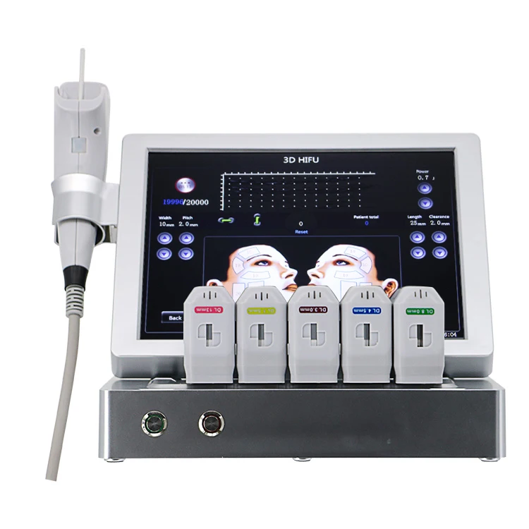 
11 Lines 3D Smas Lifting Hifu Machine 8 cartridges 4D hifu machine on sale 