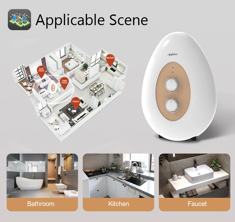 water heater with dc pump