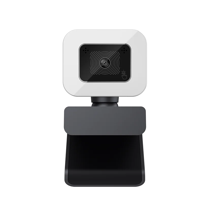 2K 30FPS USB Video Live Streaming Free Rotation AF PC Webcam 4mp Full HD Auto Focus with Noise Cancellation Dual Mic