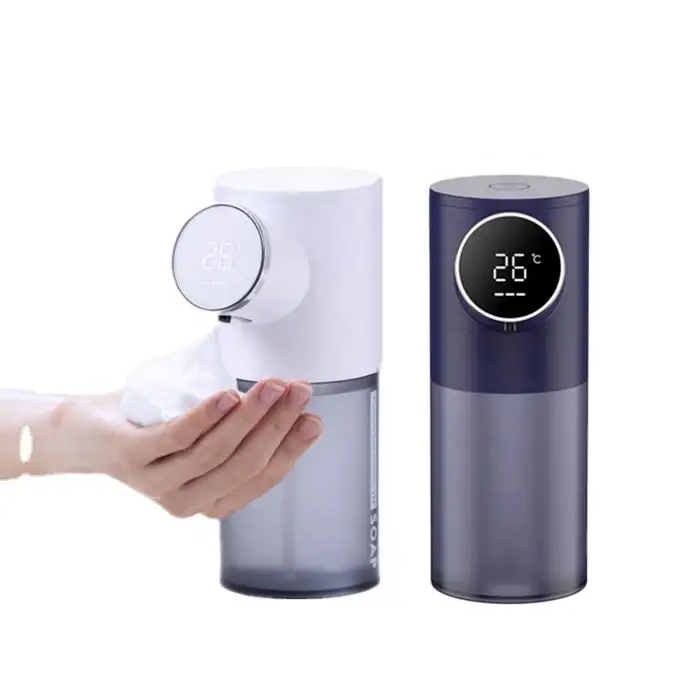 LED Smart Sensor Handsfree Automatic Foam Soap Dispenser with Temperature LED Display Hand Washing Machine home gadgets