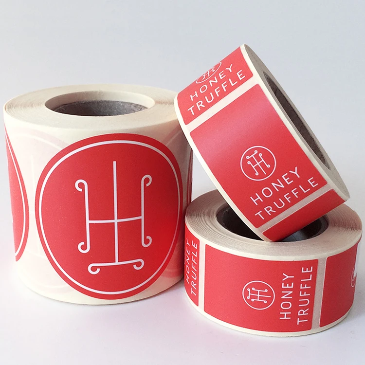 Automatic Reel Labeling Machine Printing Label Customized Trademark Printing Custom Sticker Adhesive Sticker Holographic PVC