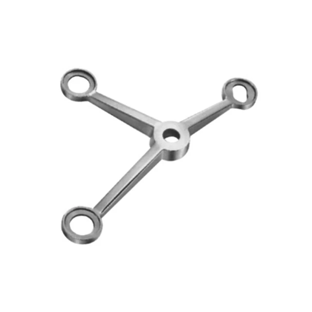 Good Quality Glass Holder Spider Fittings Stainless Steel 304 316 Glass Curtain Wall Spiders for Hotel and Office Building