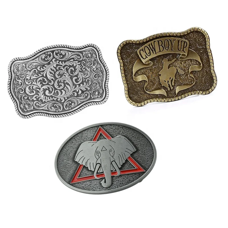 Wholesale men simple cool logo automatic custom belt clamp for men Belt Types kilt buckle