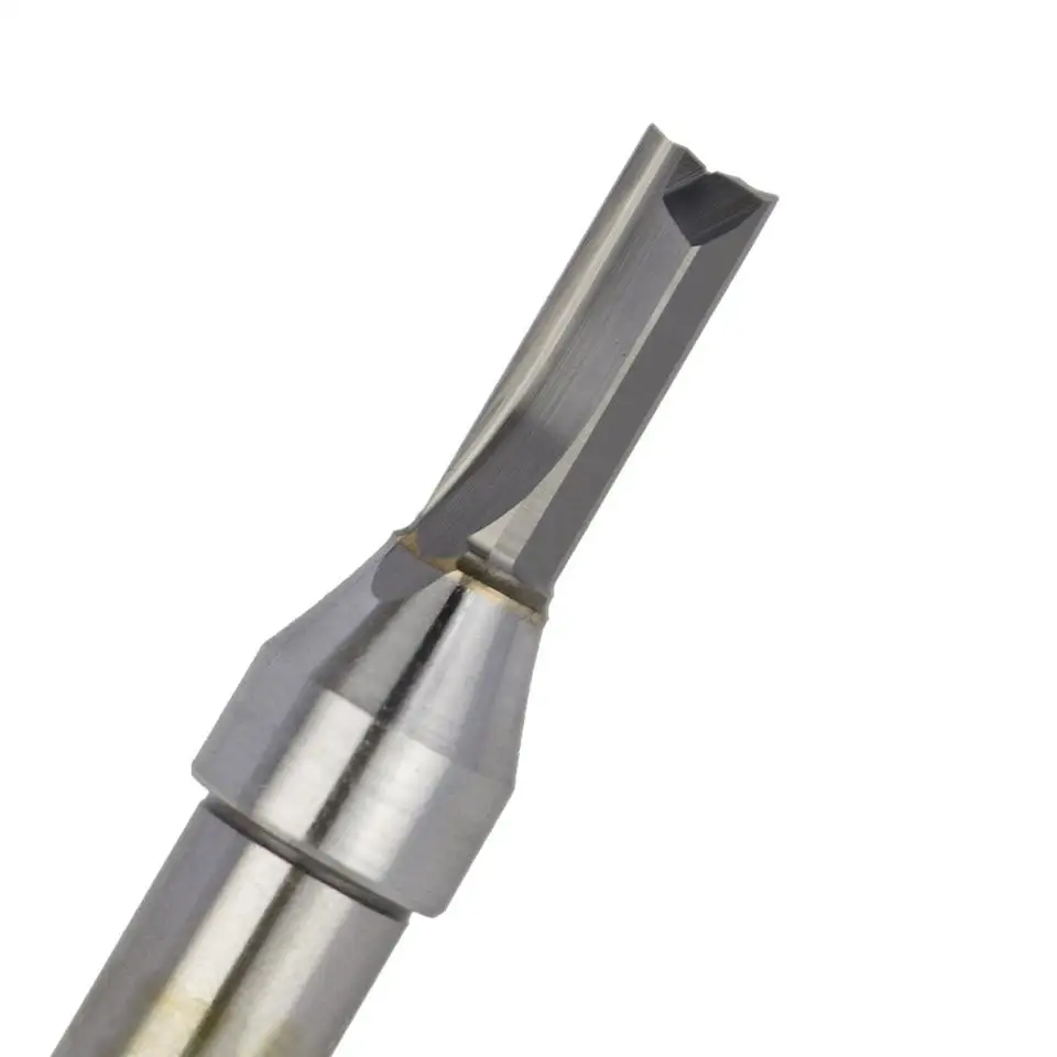 FST Manufacturer 12.7mm Shank Diameter TCT 3 Flute Straight Router Bits Woodworking End Mill for Cutting MDF