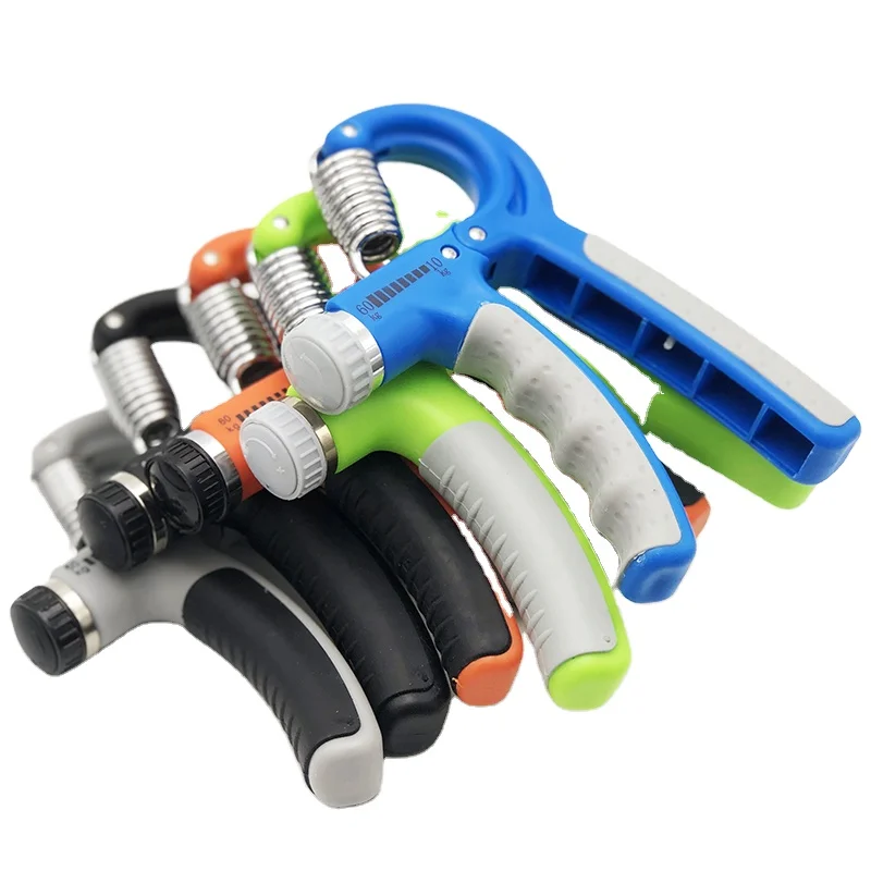Hand Grip Strength Device Adjustable Spring For Finger Training Exercise Single Hand Gripper Strengthener