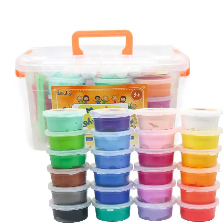 Wholesale Air Dry Clay Playdough Slime Colorful Plasticine Clay From China Clay Toys Manufacturer