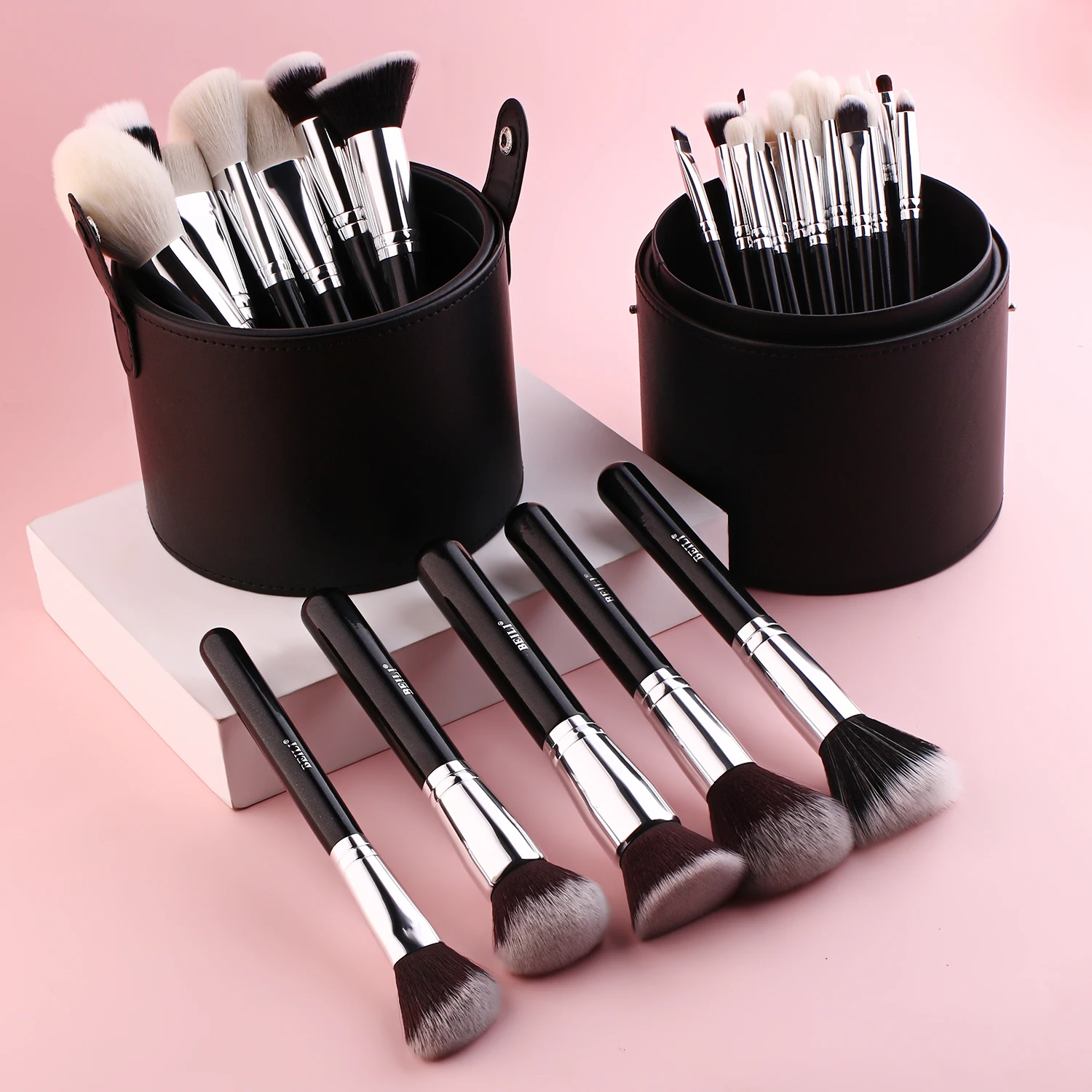 BEILI eco friendly makeup brush set lash lift glue balm smart makeup organizer makeup brushes private label set de brochas
