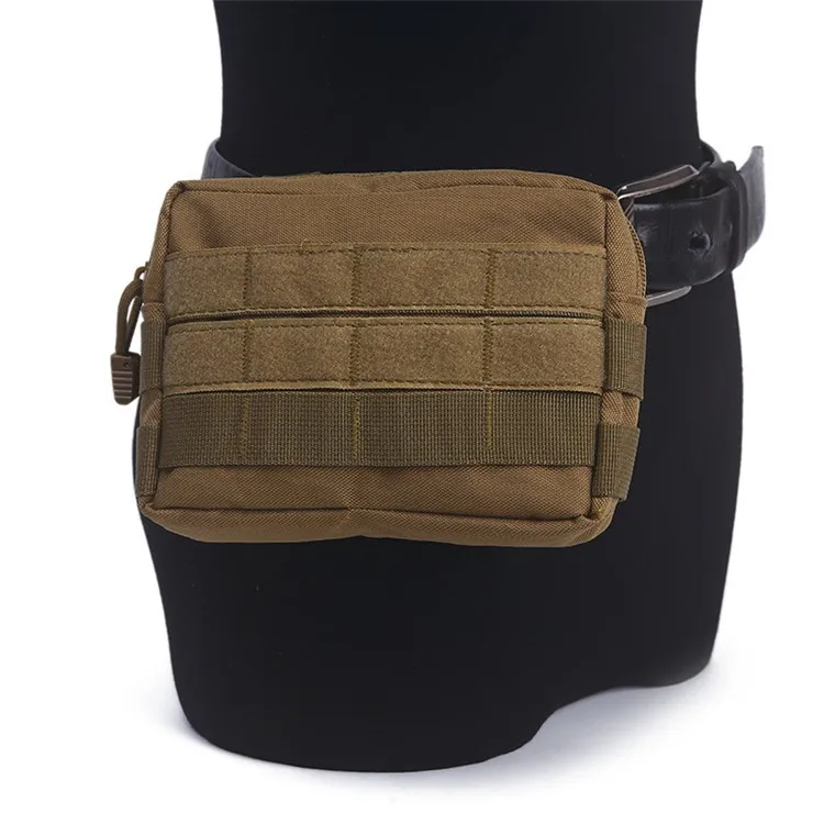 Outdoor tactical fan tool pouch MOLLE system tactical accessory bag EDC travel bag
