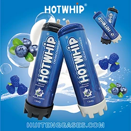 Vanilla Ice Cream Flavor Whipped Cream Dispenser Cartridge Tank Nitrous 2.2L 1100 Gram Whipped Cream Tank