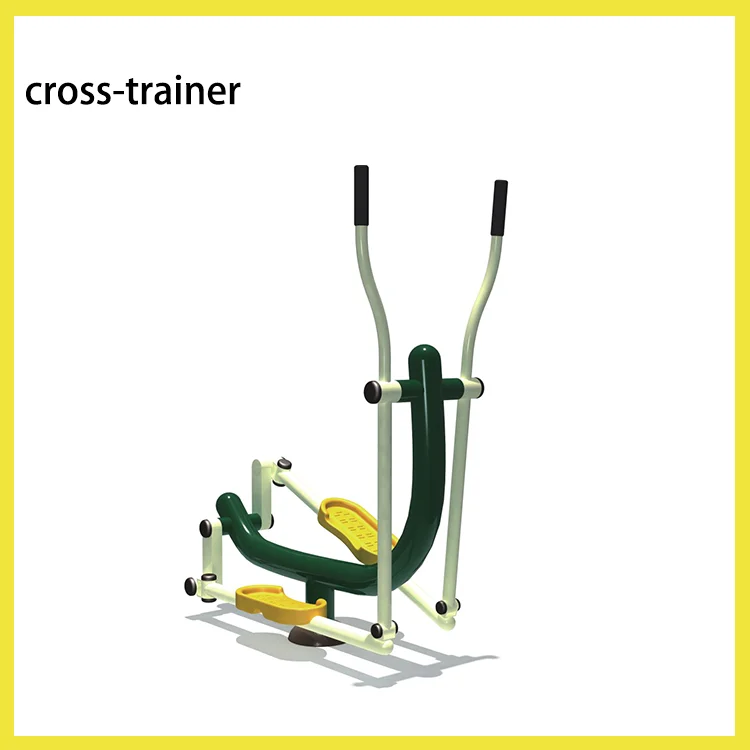 Guangzhou Park Steel Elliptical Exercise Machine Outdoor Fitness Equipment for Garden Fitness & Senior Fitness-QX-086F