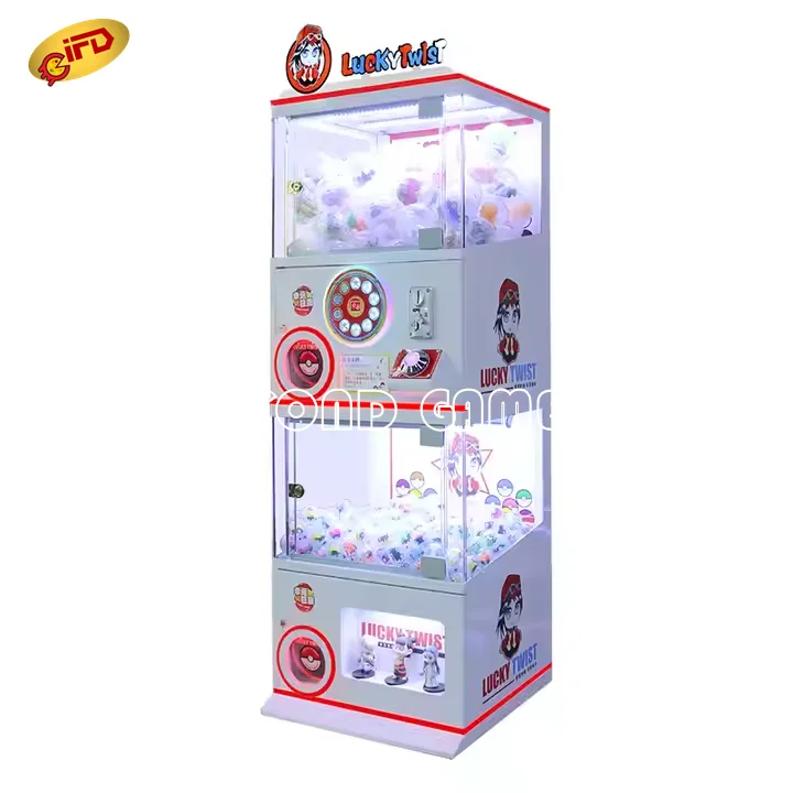 IFD Hot Sale Kids Coin Operated Toys Balls Vending Machine Capsule Toy Snacks Doll Vending Gashapon Game Machine