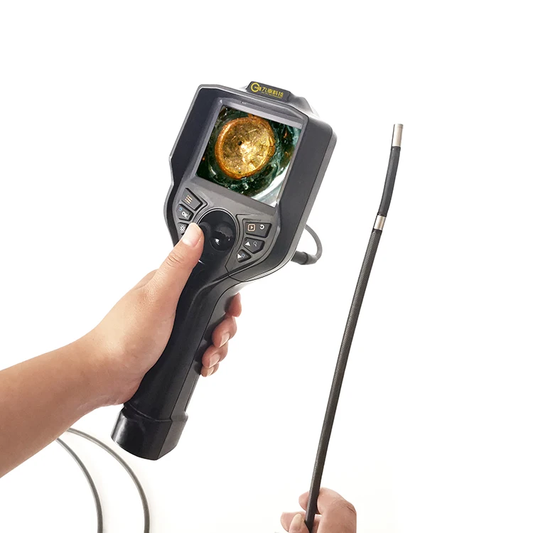 Industrial Plumbing Inspection 4 Way Water Resistant Borscope Videoscope Camera For Boat Inspect