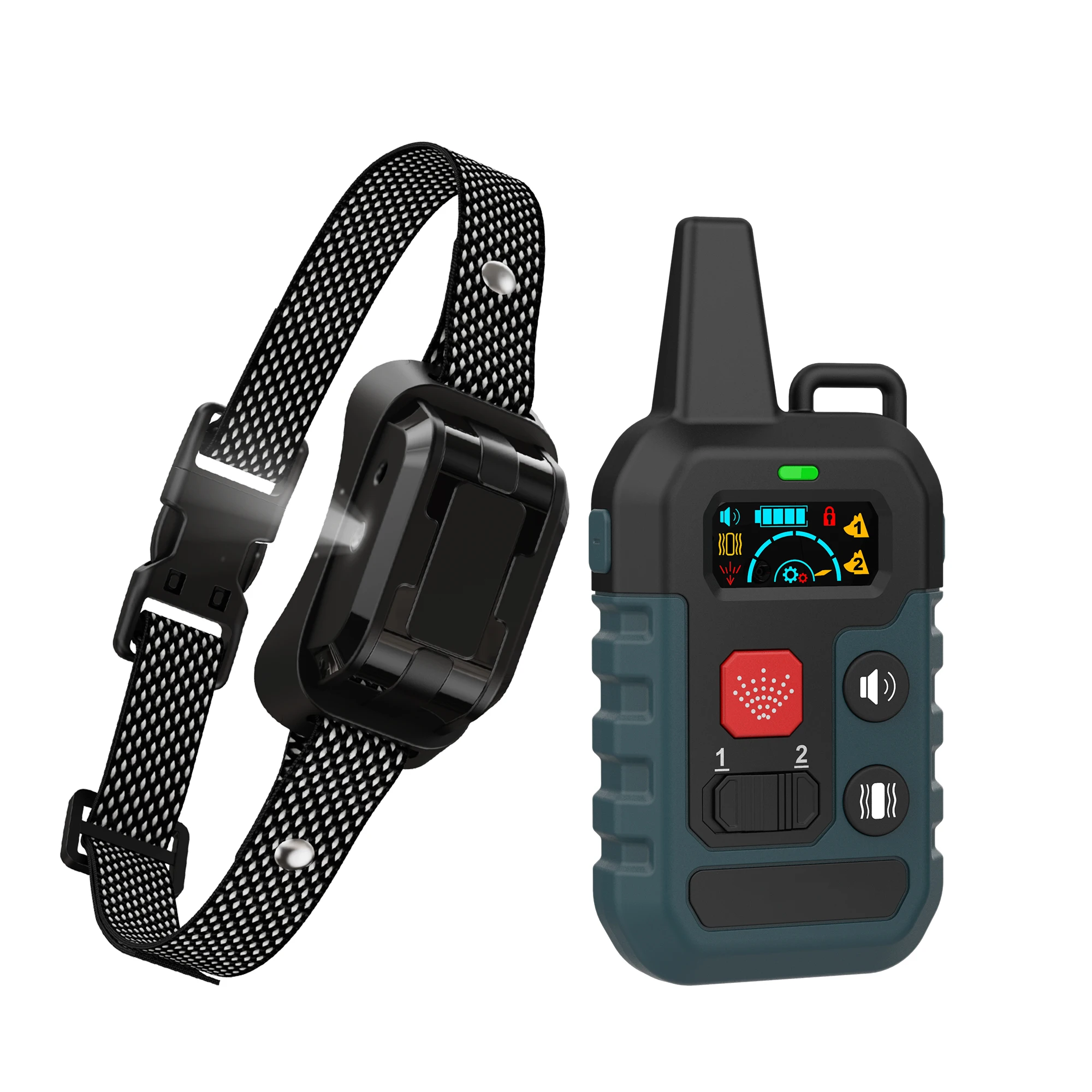Dog Trainer IPX6 Waterproof Spray Vibration Beep Dogs 1000ft Range Harmless Safe Humane Spray Dog Training Collar