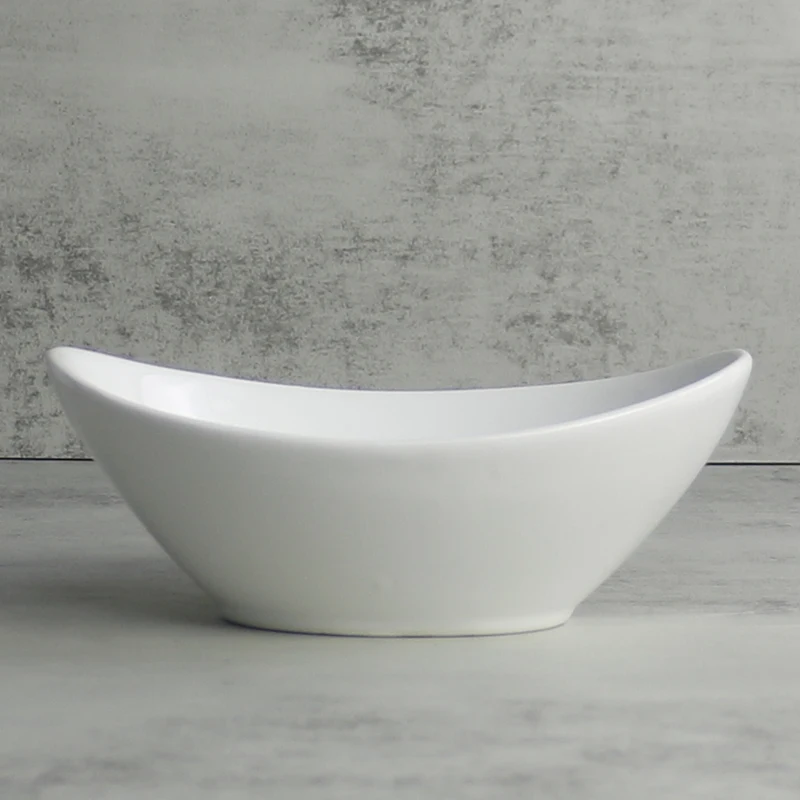 Factory Wholesale 3 Tier Appetizer Bowls White Chip and Dip Bowls Sauce Snack Dish  Ceramic Serving Bowl with Metal Stand