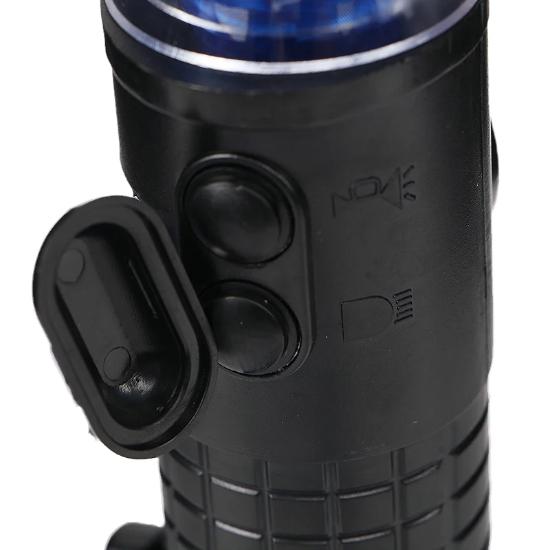  Plastic police security led flashlight traffic light in rechargeable the baton of