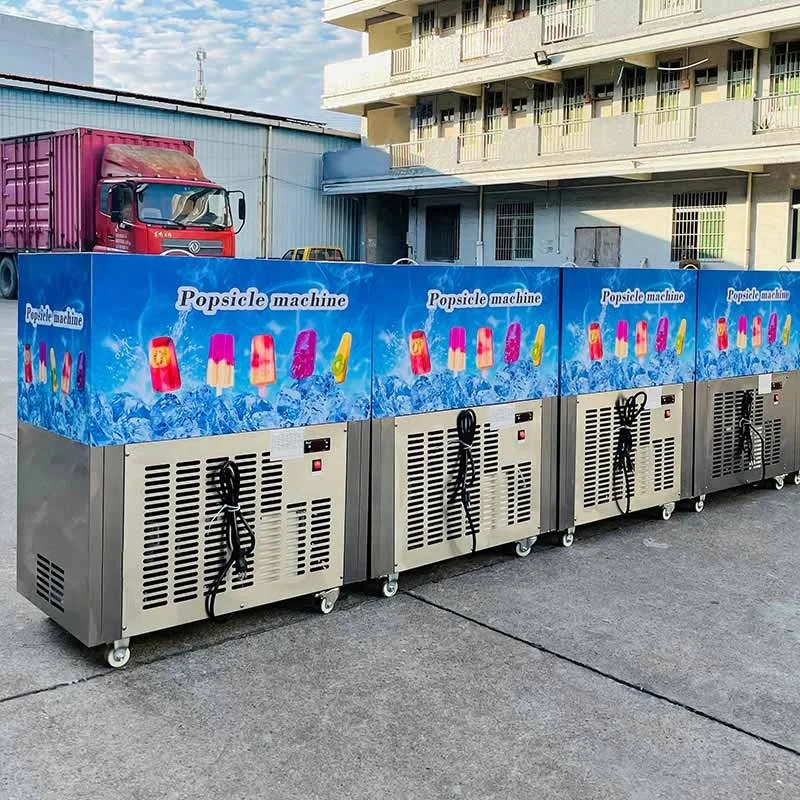 Frozen Ice Cream Bar Pop One Mold Thai Mini Freezer Guangzhou Maker Vend Popsicle Machine Production Line