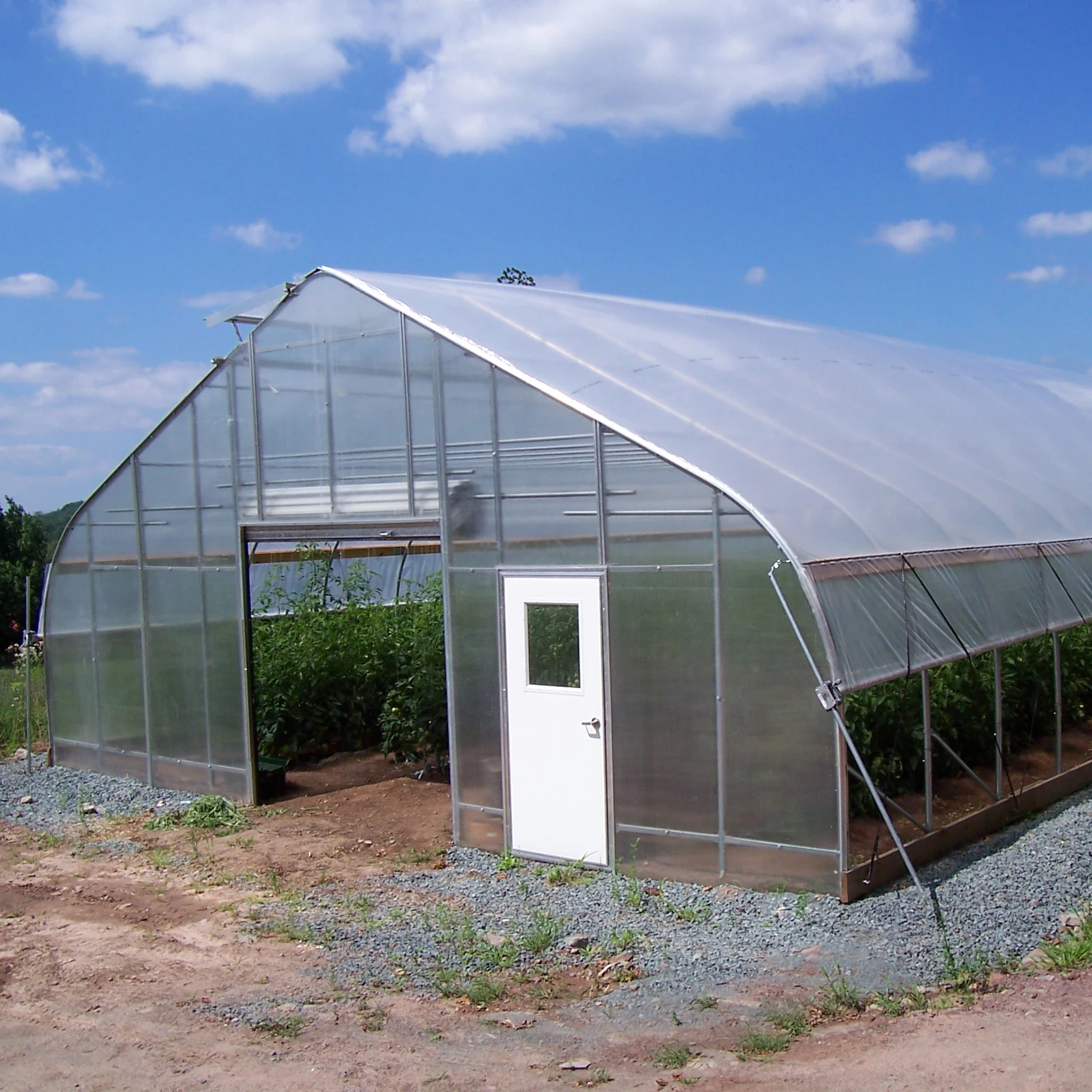 FM Prefab Poly Tunnel Plastic Mushroom Green House Used Net Greenhouse Equipment Accessories Parts For Sale