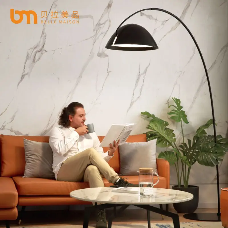 MARSDEN decorative home hotel corner LED lighting  material modern simple floor lamp stand lamp indoor fishing lamp