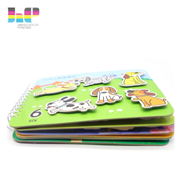 Customized Early Education ABC Numbers Animal Push Button Sound Board Talking Arabic Children Book Printing