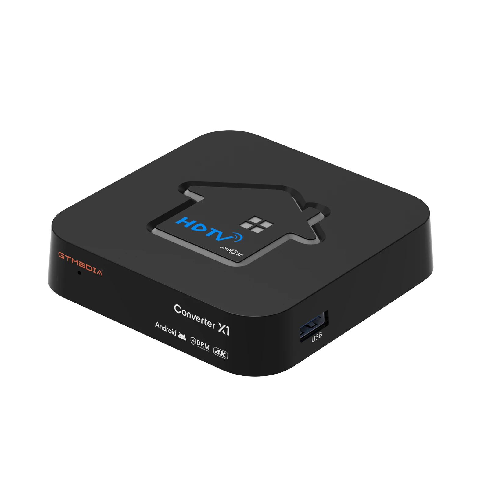 Онлайн потоковый плеер Live TV GTMEDIA HDTV Mate Android 11 BOX для телеканалов США ATSC3.0 4K Поддержка DRM