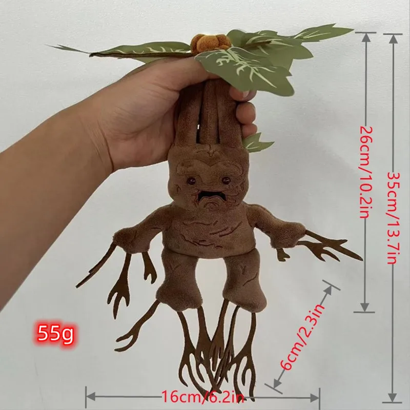26 см Популярная игрушка аниме мультяшный новый продукт Harryy Potter Mandrake трава плюшевая кукла украшение дома подарок на день рождения для детей