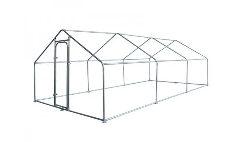 Hot Dipped Galvanized Steel Chicken Coop/ walk in chicken coop run