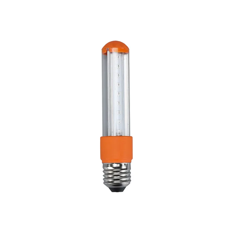 Светодиодная лампа HoneyFly ультрафиолетовая 12V-85V/220V E27 24W AC DC для уничтожения моли лампа-ловушка UVC черный свет