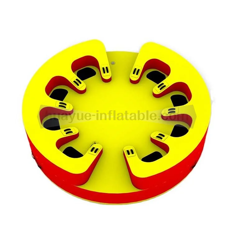 High Quality Lounge Twister Inflatable Ski Towable Banana Boat Water Sports Floating Spinner for Sale